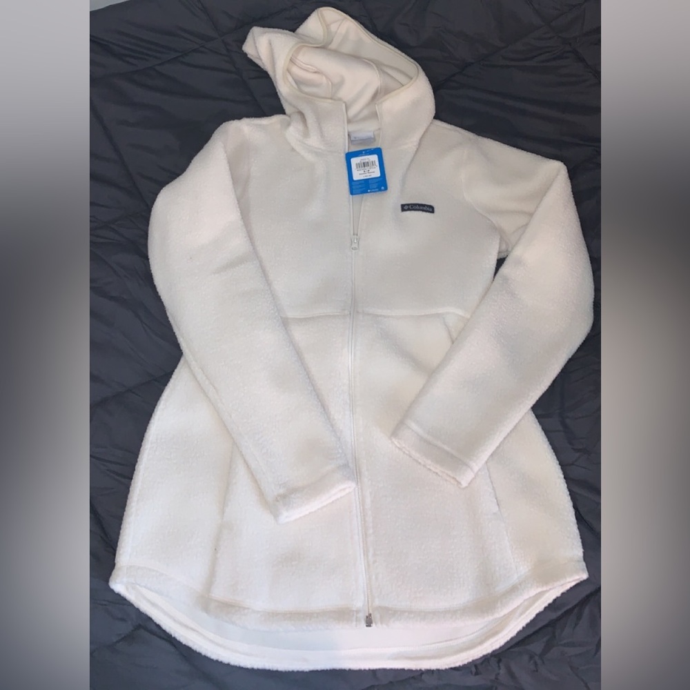 NWT Columbia boulder springs long hoodie